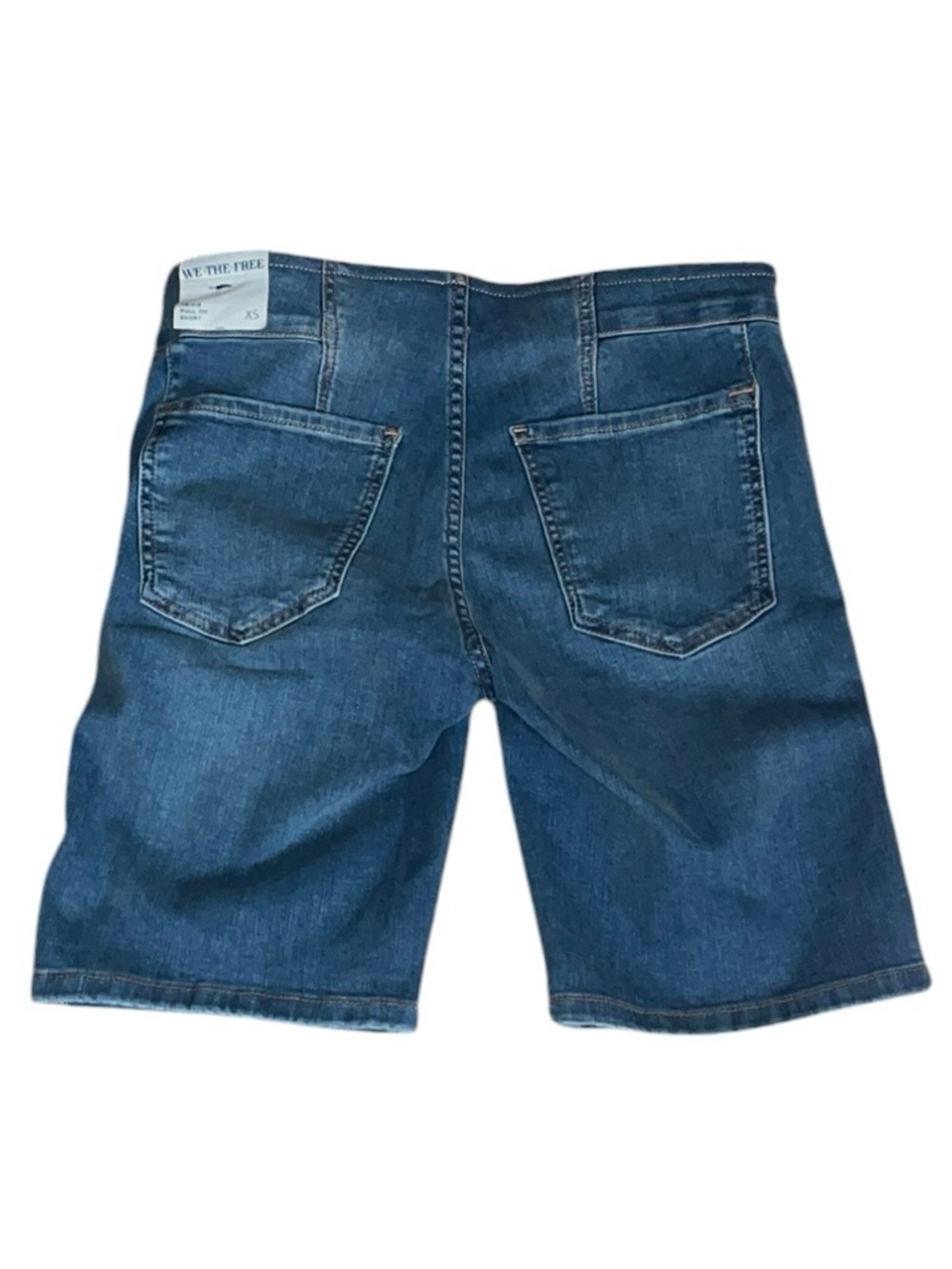 Free People We the Free Trixie denim pull on shorts NWT - Picture 6 of 7